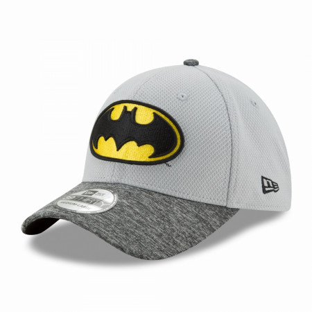 Batman Shaded Team Colors New Era 39Thirty Flex Fitted Hat